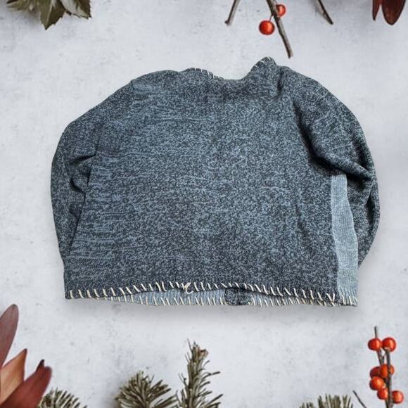 Tiara International 2003 Christmas Knit Zipper Front Cardigan Size Large - Picture 9 of 10